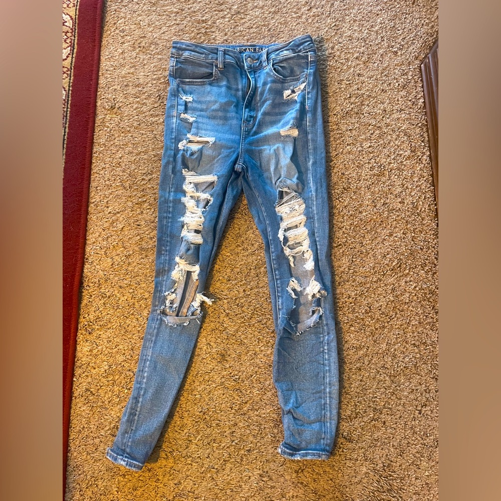 American eagle: highest rise jegging